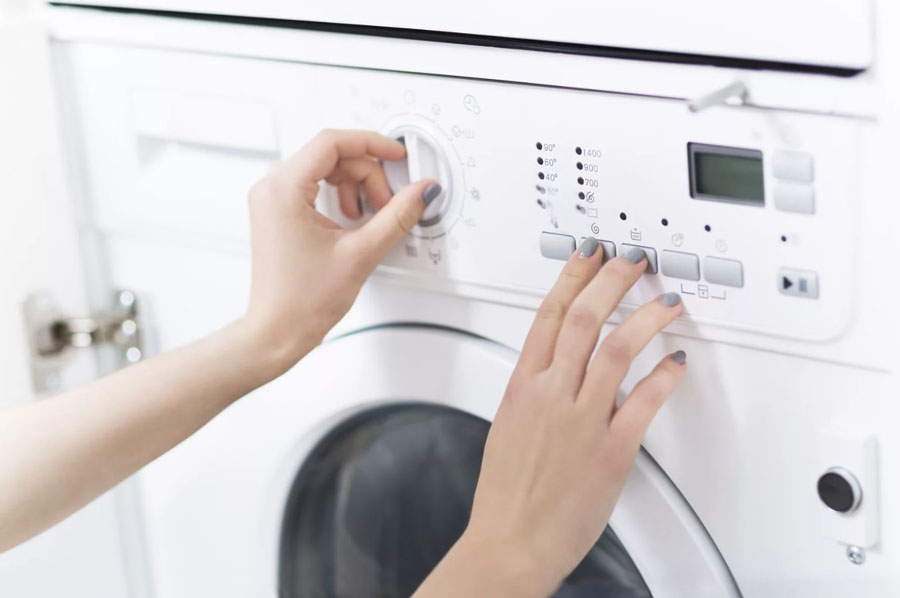 چگونه تایمر ماشین لباسشویی را تنظیم کنیم؟